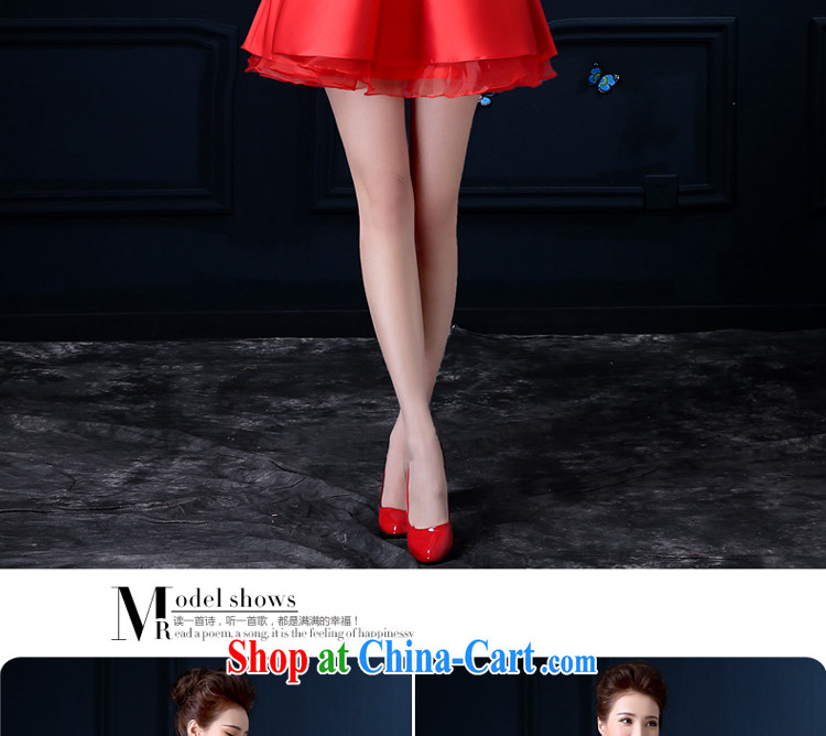 A good service is 2015 New Evening Dress bridal red wedding toast serving short small banquet dress Evening Dress female Red 3 XL pictures, price, brand platters! Elections are good character, the national distribution, so why buy now enjoy more preferential! Health