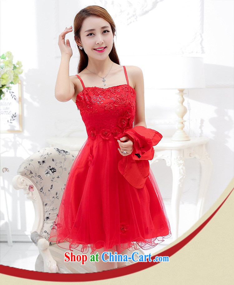 Upscale dress summer 2015 new bridal dresses dress small shawls two-piece lace shaggy dress bridesmaid dress Princess red M pictures, price, brand platters! Elections are good character, the national distribution, so why buy now enjoy more preferential! Health