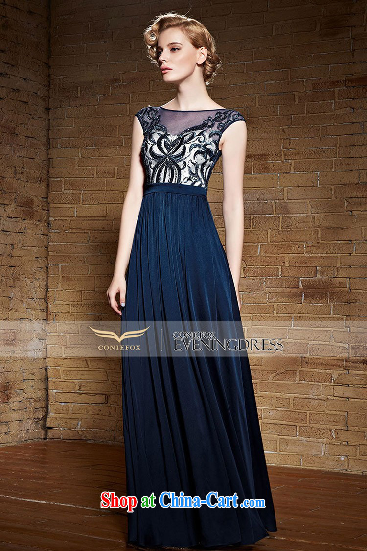Creative Fox Evening Dress 2015 New Long dress evening dress uniform toast blue lace embroidery dress the annual dress long skirt 82,139 blue XXL pictures, price, brand platters! Elections are good character, the national distribution, so why buy now enjoy more preferential! Health
