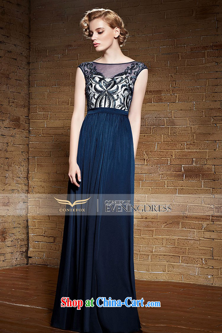 Creative Fox Evening Dress 2015 New Long dress evening dress uniform toast blue lace embroidery dress the annual dress long skirt 82,139 blue XXL pictures, price, brand platters! Elections are good character, the national distribution, so why buy now enjoy more preferential! Health