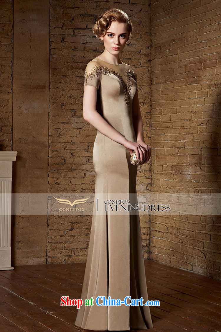 Creative Fox Evening Dress 2015 new dress long skirt long beauty, dresses show moderator Evening Dress evening dress toast serving 82,165 brown XXL pictures, price, brand platters! Elections are good character, the national distribution, so why buy now enjoy more preferential! Health
