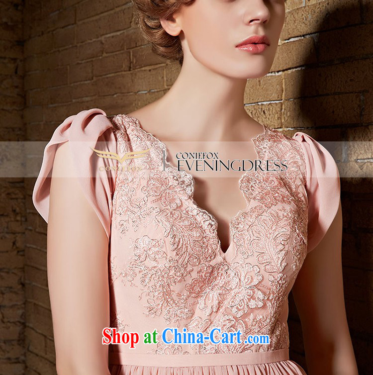 Creative Fox Evening Dress 2015 new pink wedding dress bridal bridesmaid dress V collar long banquet toast serving the 30,866 dresses pink XXL pictures, price, brand platters! Elections are good character, the national distribution, so why buy now enjoy more preferential! Health