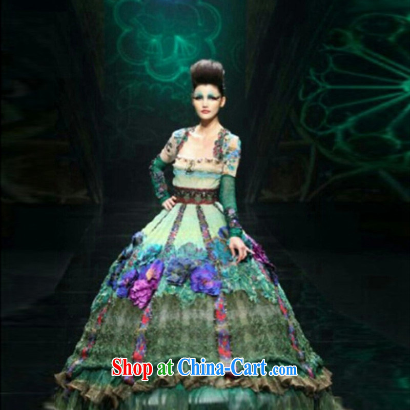 Mr Tang Ho-stars with dress, Princess dress stays original design custom designed cabinets and antique style elegant long skirt MD 0087, Mr Tang Ho (denghao), and, on-line shopping