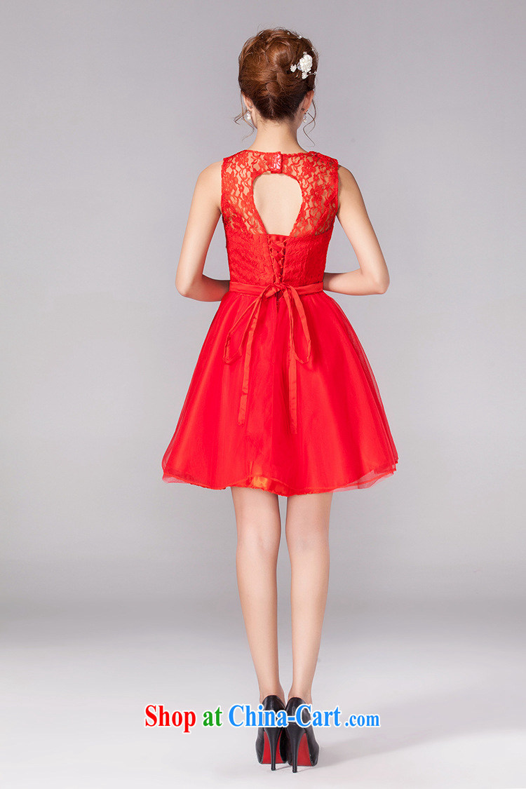 Optimize video 2015 new short red marriages wedding dresses serving toast bridesmaid clothing dress spring and summer dresses small DM 5104 single shoulder type L pictures, price, brand platters! Elections are good character, the national distribution, so why buy now enjoy more preferential! Health