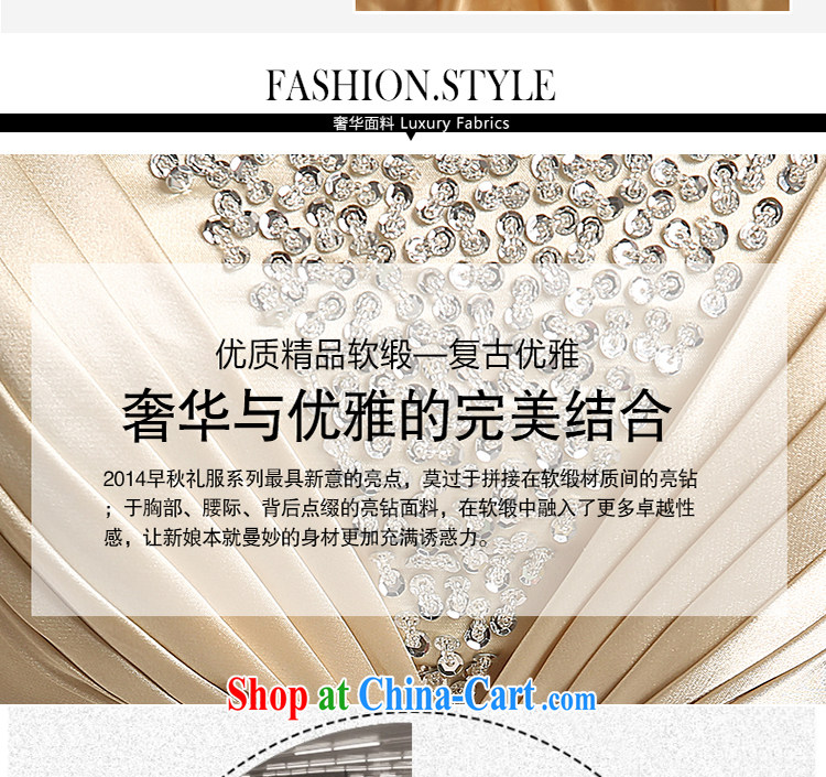 White first into some evening dress summer 2015 new bride wedding banquet toast serving shoulders Korean Beauty moderator dress girls long, the red tailored contact Customer Service pictures, price, brand platters! Elections are good character, the national distribution, so why buy now enjoy more preferential! Health
