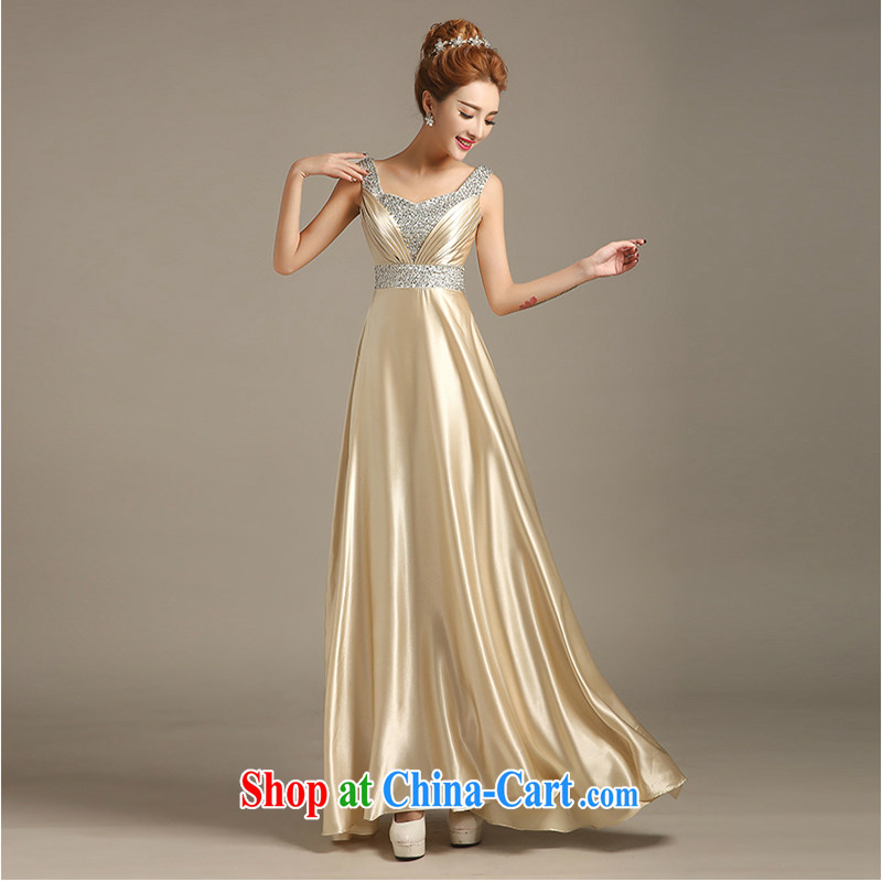 White first into some evening dress summer 2015 new bride's wedding banquet toast serving double-shoulder Korean Beauty moderator dress girls long, the red is tailored to contact customer service, white first about, shopping on the Internet