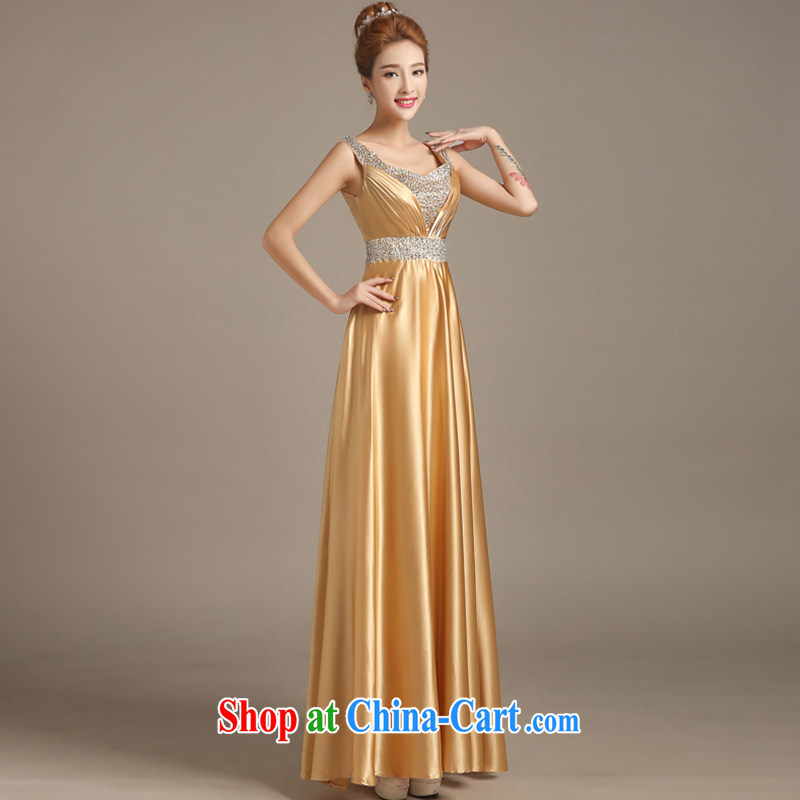 White first into some evening dress summer 2015 new bride's wedding banquet toast serving double-shoulder Korean Beauty moderator dress girls long, the red is tailored to contact customer service, white first about, shopping on the Internet