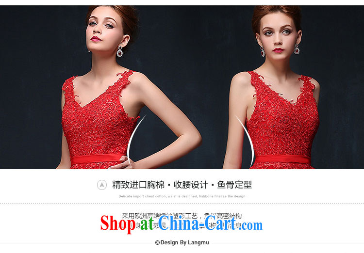 Luang Prabang in 2015 New Evening dress, long dress bridal red bows service small annual summer dress blue lake XL pictures, price, brand platters! Elections are good character, the national distribution, so why buy now enjoy more preferential! Health