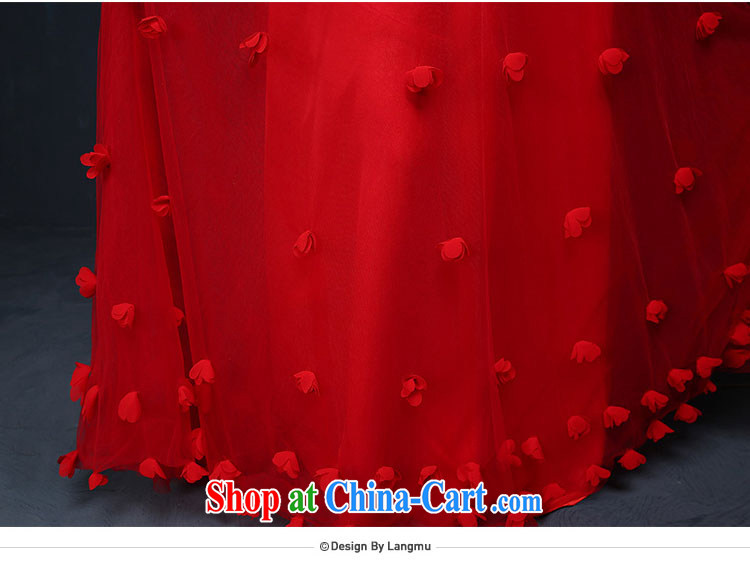 Luang Prabang in 2015 New Evening dress, long dress bridal red bows service small annual summer dress blue lake XL pictures, price, brand platters! Elections are good character, the national distribution, so why buy now enjoy more preferential! Health
