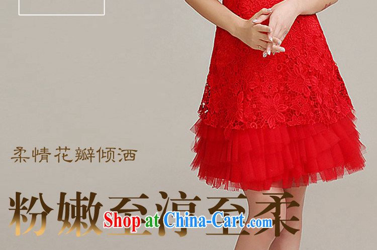 Time his Evening Dress 2015 new Korean Red short banquet spring and summer toast serving marriages and stylish bridesmaid female white XXL pictures, price, brand platters! Elections are good character, the national distribution, so why buy now enjoy more preferential! Health