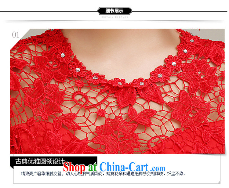 Time his Evening Dress 2015 new Korean Red short banquet spring and summer toast serving marriages and stylish bridesmaid female white XXL pictures, price, brand platters! Elections are good character, the national distribution, so why buy now enjoy more preferential! Health