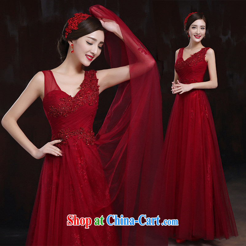 Pure bamboo love yarn lace wedding dresses bridal red wedding a field shoulder wedding package shoulder wedding dresses tied with summer and spring 2015, deep red tailored please contact customer support.