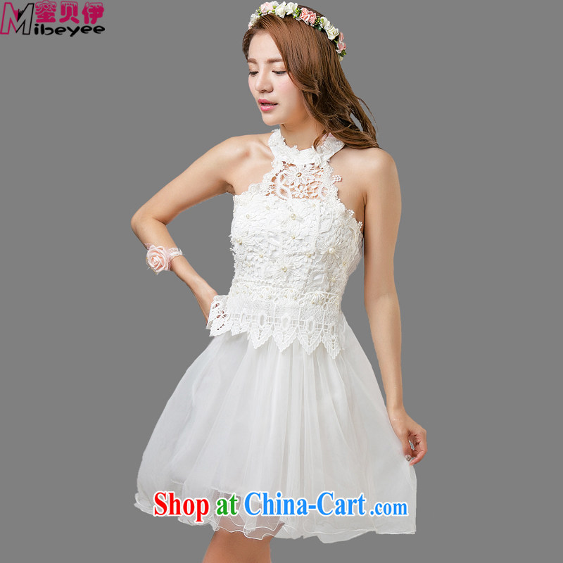 Honey, Addis Ababa 2015 new small white dress is also toast Service Bridal short lace short dress beauty Evening Dress bridesmaid dress performances adult ceremony white are code