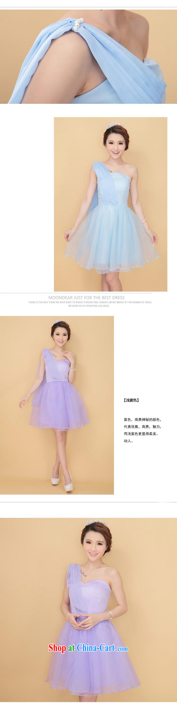 Energy, Philip Li bridesmaid dress short, elegant snow woven dress sister bridesmaid dress in bows dress light purple large code pictures, price, brand platters! Elections are good character, the national distribution, so why buy now enjoy more preferential! Health