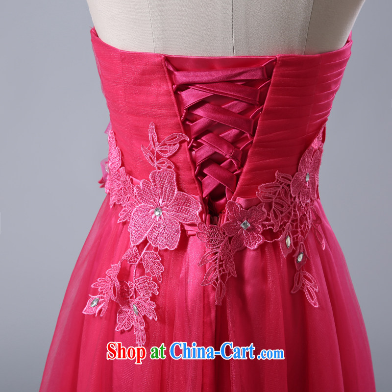 Time his new bridesmaid dress long pink sister dress bridal toast wiped his chest bridesmaid dress evening dress evening dress small sister's banquet the betrothal of red M, time, and shopping on the Internet