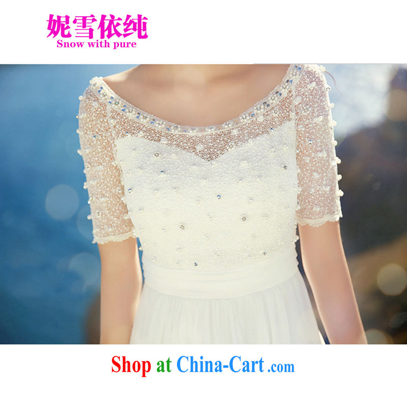 Connie snow in accordance with a 2015 new white lace snow-woven dresses nails Pearl bohemian long skirt video thin resort beach Long skirts Sin 8251 white XL, Connie snow in plain (SNOW WITH PURA), online shopping