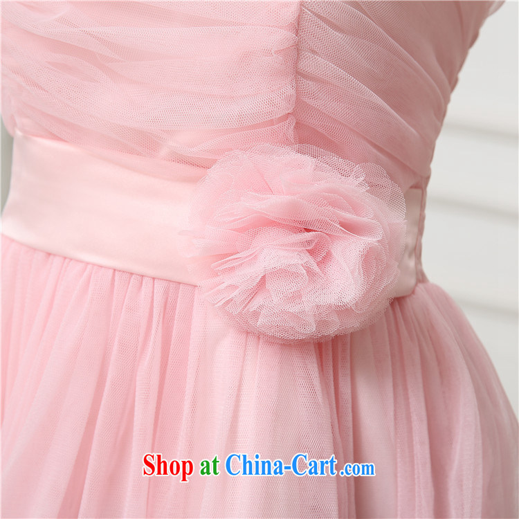 There's a bridesmaid dress short 2015 spring and summer new wedding banquet dress sister graduation dress dress 6501 pink are code pictures, price, brand platters! Elections are good character, the national distribution, so why buy now enjoy more preferential! Health