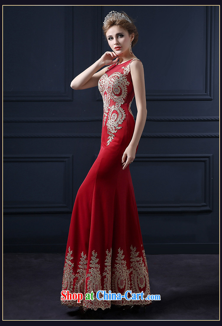 Yarn edge 100, wedding dresses 2015 spring and summer new bride toast serving Korean dress graphics thin package and annual ball dress luxurious red long, banquet service deep red advanced custom pictures, price, brand platters! Elections are good character, the national distribution, so why buy now enjoy more preferential! Health