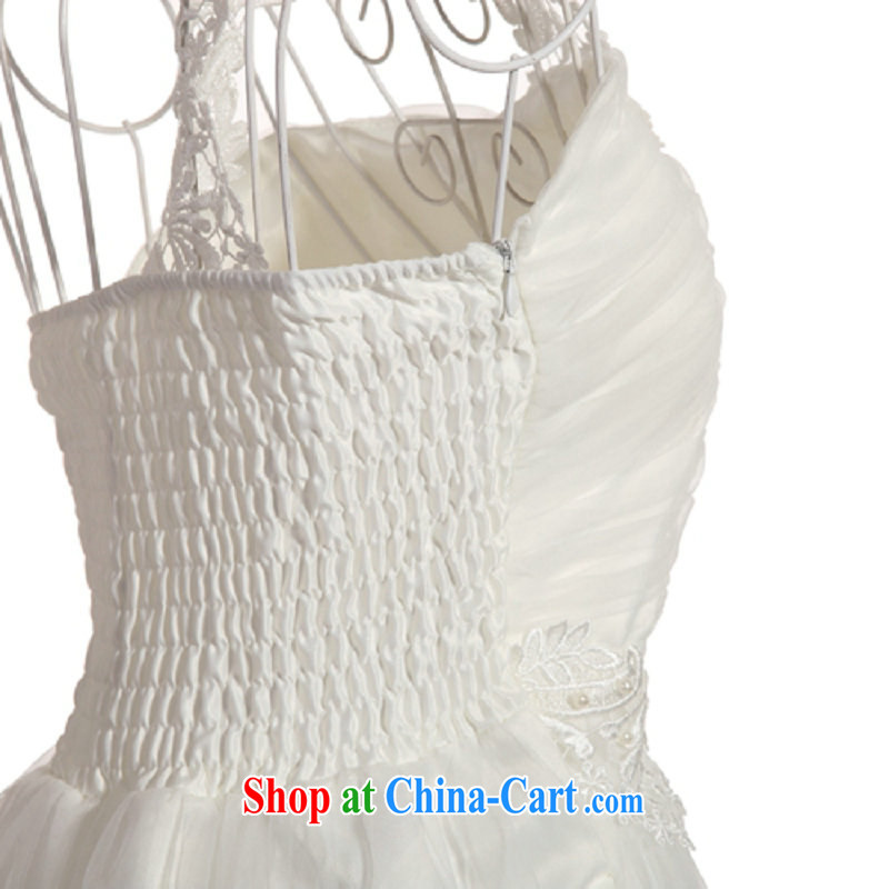 There is a bride's wedding toast service 2015 short, small dress banquet dress bridesmaid dress uniform girls summer 6505 white are code, it's a, and shopping on the Internet