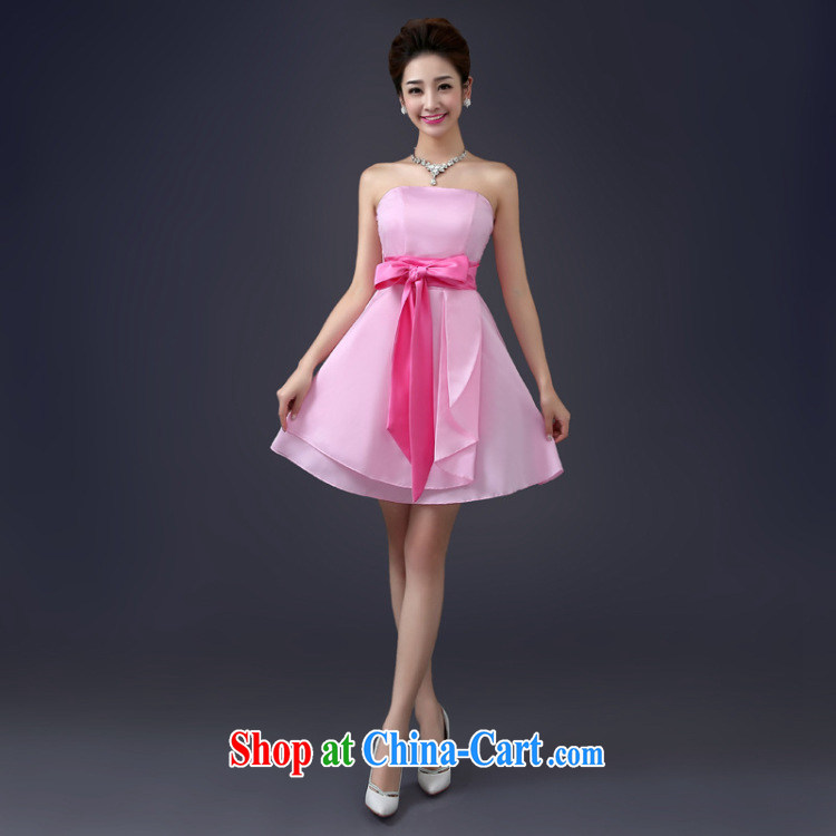 There is a summer new bridesmaid dress boudoir honey and sisters short skirts, bare chest bows uniforms show small dress 6111 red are code pictures, price, brand platters! Elections are good character, the national distribution, so why buy now enjoy more preferential! Health