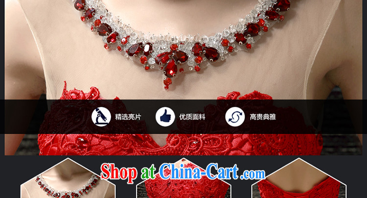 Holy, Connie wedding dresses 2015 new bride's toast the dress code custom, the Marriage Code Red crowsfoot dresses red M pictures, price, brand platters! Elections are good character, the national distribution, so why buy now enjoy more preferential! Health
