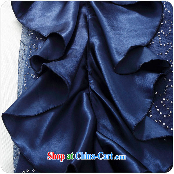 JK 2 2015 New Solid Color large yards, serving toast the Show Evening Dress sweet straps long skirt dress blue XXXL recommendation 175 Jack left and right pictures, price, brand platters! Elections are good character, the national distribution, so why buy now enjoy more preferential! Health