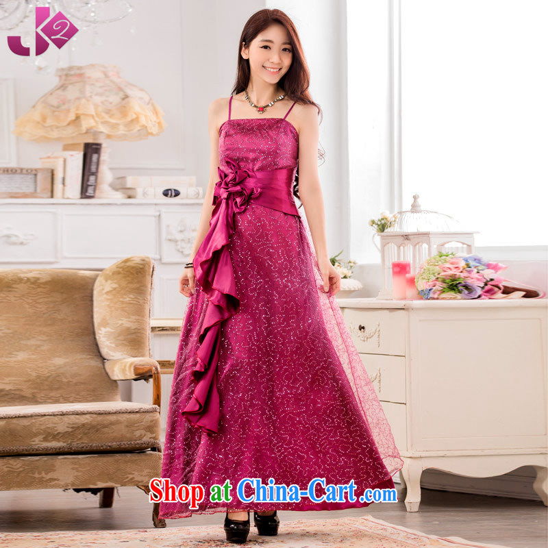 JK 2 2015 new Pure color large yards, serving toast the evening performances with sweet straps long skirt dress blue XXXL 175 recommendations about Jack, JK 2. YY, shopping on the Internet