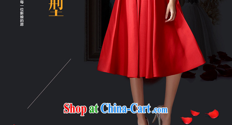 Holy, Connie wedding dresses 2015 summer new bridal red bows dresses marriage Ms. Short dresses and elegant red M pictures, price, brand platters! Elections are good character, the national distribution, so why buy now enjoy more preferential! Health