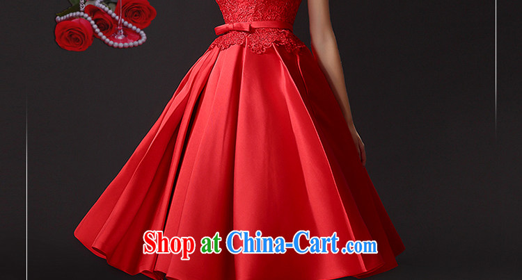 Holy, Connie wedding dresses 2015 summer new bridal red bows dresses marriage Ms. Short dresses and elegant red M pictures, price, brand platters! Elections are good character, the national distribution, so why buy now enjoy more preferential! Health