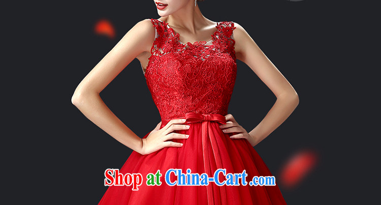Holy, Connie wedding dresses bridal dress 2015 spring and summer new short red, married women, wedding lace bridesmaid toast serving serving red M pictures, price, brand platters! Elections are good character, the national distribution, so why buy now enjoy more preferential! Health