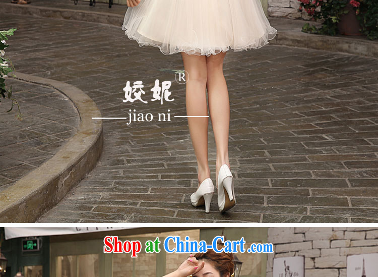 Kou wiped her chest short champagne color bridesmaid clothing show short skirts moderator short evening dress small short skirt bridesmaid sister skirt champagne color tailored final pictures, price, brand platters! Elections are good character, the national distribution, so why buy now enjoy more preferential! Health