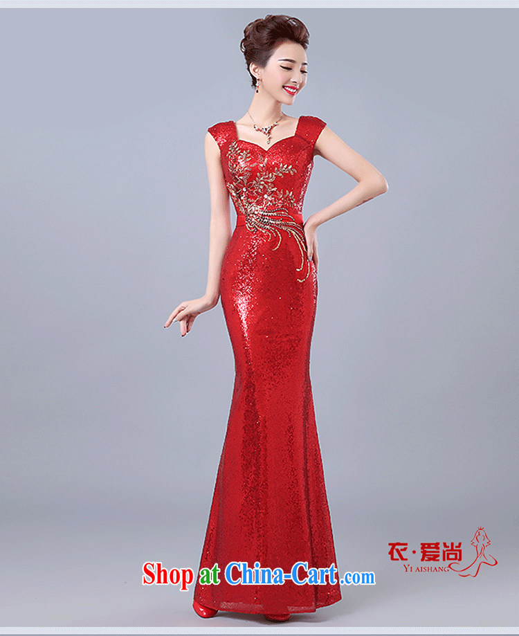 Shen Long, Evening Dress moderator performance service banquet marriages toast service company annual spring and summer red to make the $30 do not return pictures, price, brand platters! Elections are good character, the national distribution, so why buy now enjoy more preferential! Health