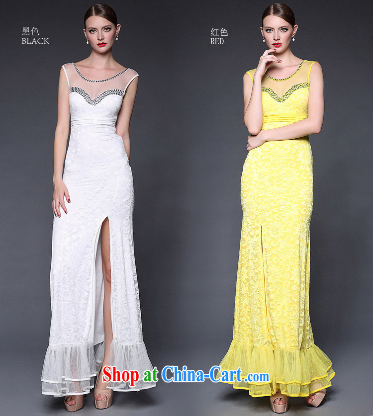 Love Yan Babe (AxBaby) 2015 new summer crowsfoot lace beauty and stylish and elegant evening dress dresses W 0282 white are code pictures, price, brand platters! Elections are good character, the national distribution, so why buy now enjoy more preferential! Health