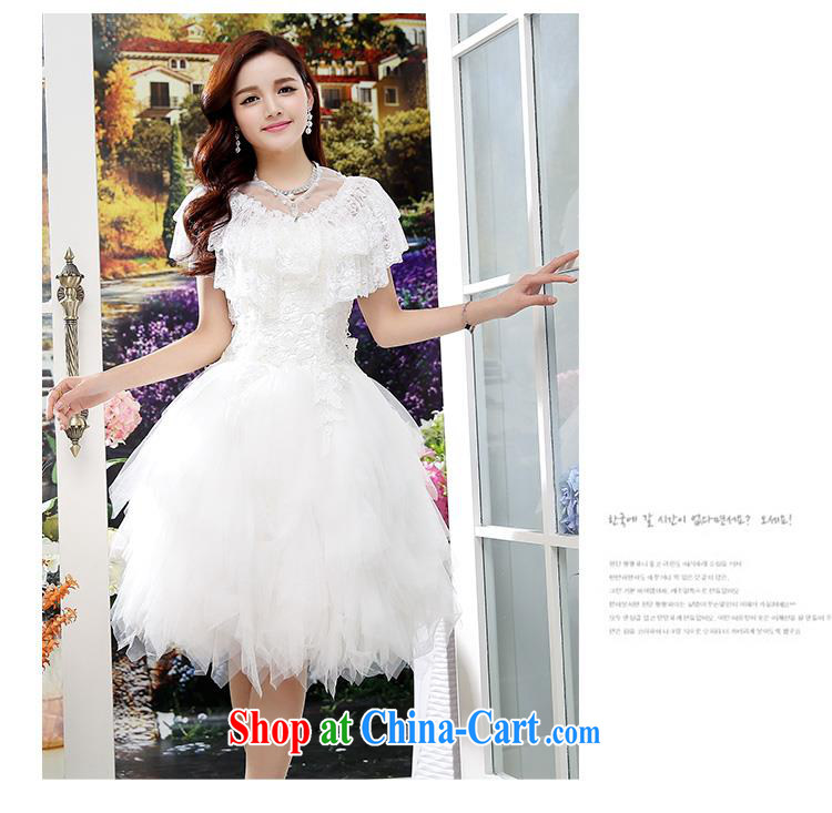Upscale dress summer 2015 erase chest wedding dresses dress wrapped chest shaggy dress lace Princess skirt banquet wedding dress Paridelles skirt white M pictures, price, brand platters! Elections are good character, the national distribution, so why buy now enjoy more preferential! Health
