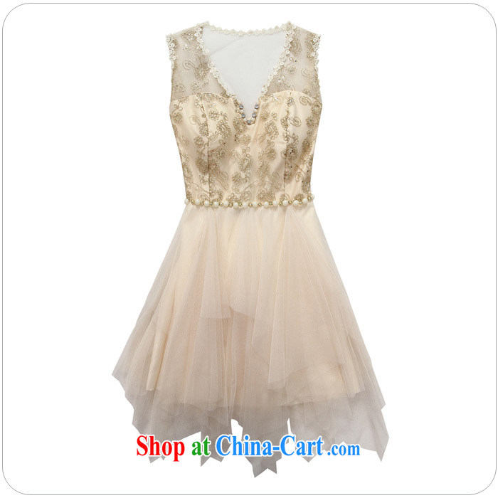 JK 2 2015 new stylish staples joo does not rule the yarn sleeveless dresses V for larger sweet Evening Dress short black dress XXXL 155 recommendations about Jack pictures, price, brand platters! Elections are good character, the national distribution, so why buy now enjoy more preferential! Health