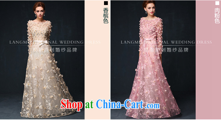 In Luang Prabang in the evening dress 2015 summer and autumn new Korean flower bridal wedding toast service banquet long evening dress Chinese red XL pictures, price, brand platters! Elections are good character, the national distribution, so why buy now enjoy more preferential! Health