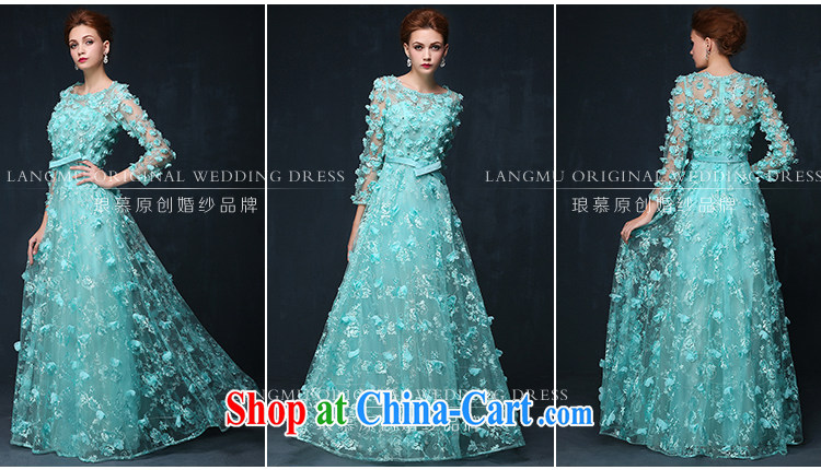 In Luang Prabang in the evening dress 2015 summer and autumn new Korean flower bridal wedding toast service banquet long evening dress Chinese red XL pictures, price, brand platters! Elections are good character, the national distribution, so why buy now enjoy more preferential! Health