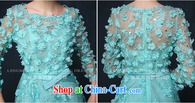 In Luang Prabang in the evening dress 2015 summer and autumn new Korean flower bridal wedding toast service banquet long evening dress Chinese red XL pictures, price, brand platters! Elections are good character, the national distribution, so why buy now enjoy more preferential! Health