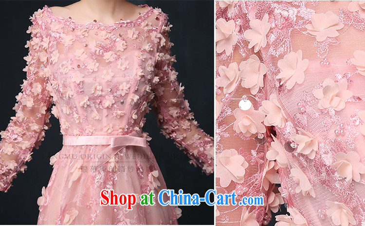 In Luang Prabang in the evening dress 2015 summer and autumn new Korean flower bridal wedding toast service banquet long evening dress Chinese red XL pictures, price, brand platters! Elections are good character, the national distribution, so why buy now enjoy more preferential! Health