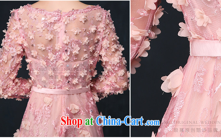 In Luang Prabang in the evening dress 2015 summer and autumn new Korean flower bridal wedding toast service banquet long evening dress Chinese red XL pictures, price, brand platters! Elections are good character, the national distribution, so why buy now enjoy more preferential! Health