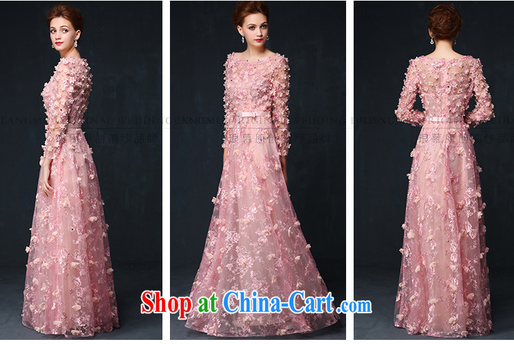 In Luang Prabang in the evening dress 2015 summer and autumn new Korean flower bridal wedding toast service banquet long evening dress Chinese red XL pictures, price, brand platters! Elections are good character, the national distribution, so why buy now enjoy more preferential! Health