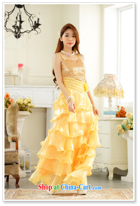 JK 2 2015 new, wedding toast, long dress the annual performance, the code strap evening dress gold. All Code 100 recommendations about Jack pictures, price, brand platters! Elections are good character, the national distribution, so why buy now enjoy more preferential! Health