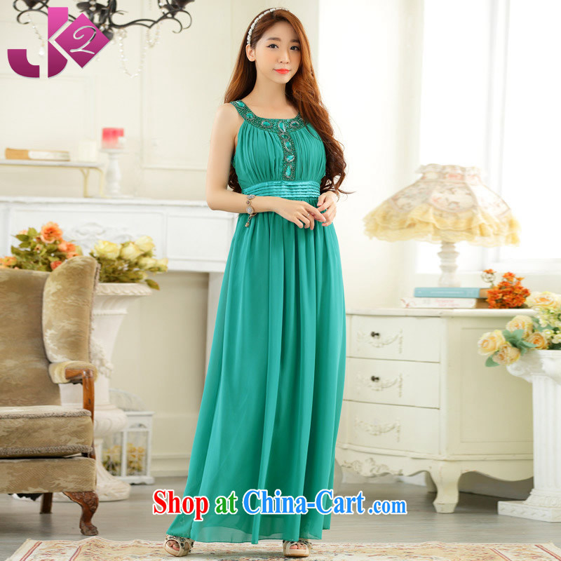 2 JK summer 2015 New Year Night presided over the purely manual staple Pearl sleeveless large yards, snow dress woven dresses Blue. All Code 100 recommendations about Jack, JK 2. YY, shopping on the Internet