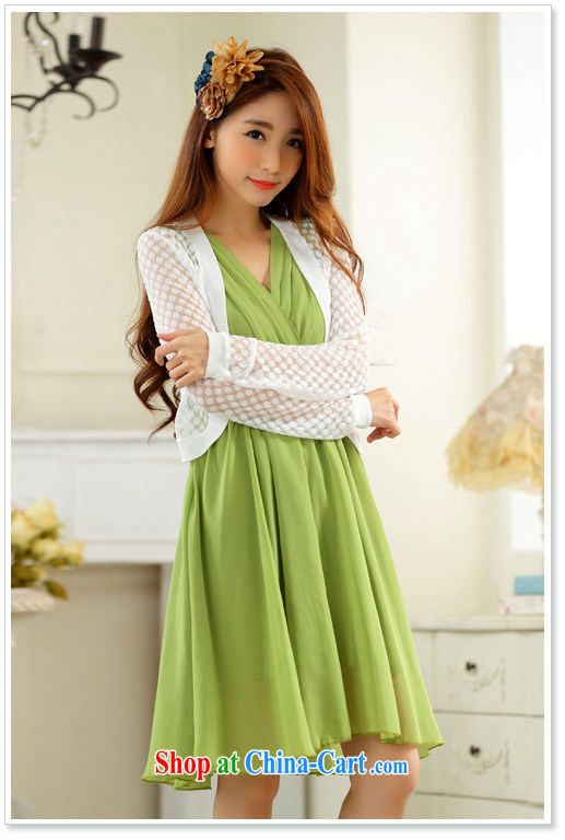 2 JK Korean temperament V receipts waist sleeveless dress in a solid color snow woven dresses larger gatherings show dress skirt green L 115 recommendations about Jack pictures, price, brand platters! Elections are good character, the national distribution, so why buy now enjoy more preferential! Health
