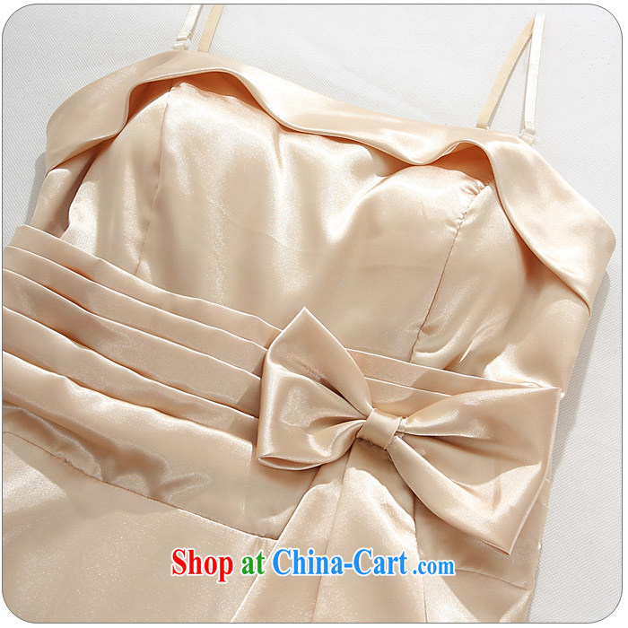 JK 2. YY sweet bare chest straps bridesmaid clothing bow-tie high-waist Solid Color short, the dress code dress orange color code pictures, price, brand platters! Elections are good character, the national distribution, so why buy now enjoy more preferential! Health