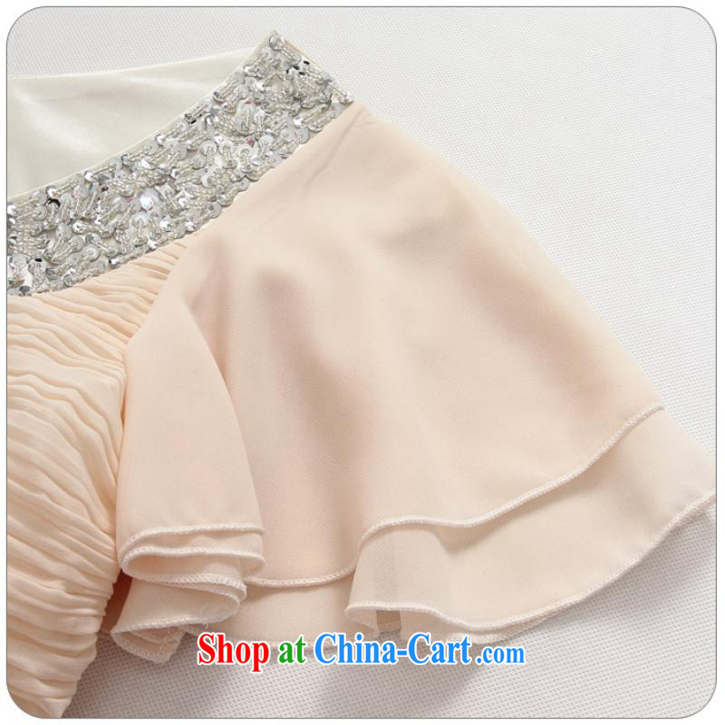 JK 2 2015 new horn cuff, V for snow woven skirt the show solid color long evening dress champagne color code 100 recommendations about Jack, JK 2. YY, shopping on the Internet