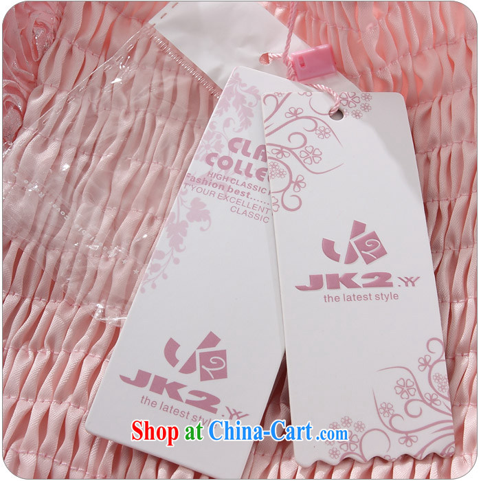 2 JK summer new XL beauty graphics thin evening dress roses Web yarn bare chest bridesmaid dress dresses pink XL recommendations 130 Jack left and right pictures, price, brand platters! Elections are good character, the national distribution, so why buy now enjoy more preferential! Health