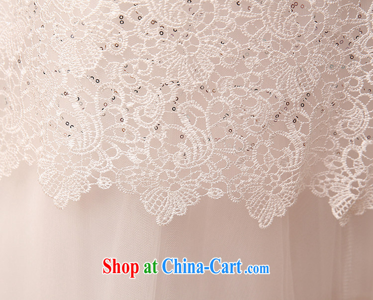 Time his short wedding dress bridal toast serving Korean wiped chest strap small dress bridesmaid clothing dress 2015 new summer girl lace evening dress white XXL pictures, price, brand platters! Elections are good character, the national distribution, so why buy now enjoy more preferential! Health