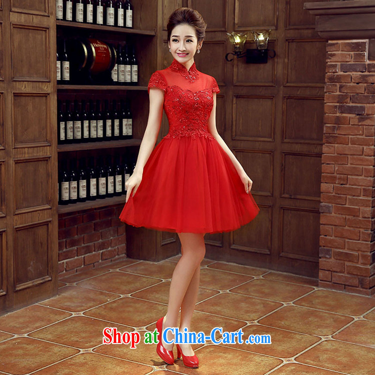 Time Syrian arab red bridal toast service 2015 new stylish package shoulder short, Shaggy dress graduated from the wedding dress the wedding banquet wedding dress summer red XXL pictures, price, brand platters! Elections are good character, the national distribution, so why buy now enjoy more preferential! Health