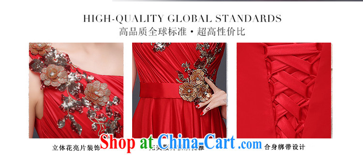 Pure bamboo love dresses Evening Dress 2015 new toast serving spring, Bridal wedding dress girls and stylish red long crowsfoot single shoulder deep blue tailored contact Customer Service pictures, price, brand platters! Elections are good character, the national distribution, so why buy now enjoy more preferential! Health